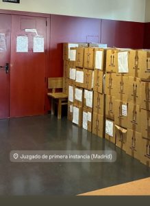Situación actual de los tribunales en España